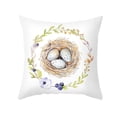 thumbnail image 1 of Almohada De Huevo De Conejo De Pascua, Decoraciones Para El Hogar De Pascua, Funda De Almohada Cuadrada Duradera Para Sofá, Librería, Fiesta Yuarrent HA044715-09, 1 of 6