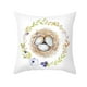 thumbnail image 1 of Almohada De Huevo De Conejo De Pascua, Decoraciones Para El Hogar De Pascua, Funda De Almohada Cuadrada Duradera Para Sofá, Librería, Fiesta Speravity HA044715-09, 1 of 6