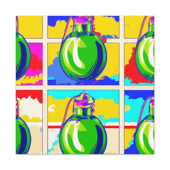 Grenades in the Mist - Canvas