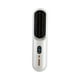 thumbnail image 2 of Cepillo alisador de cabello inalámbrico, rizador de cabello portátil de viaje, peine caliente eléctrico para mujeres en casa blanco, 2 of 8