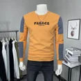thumbnail image 2 of Sudaderas de primavera, ajustadas, ajustadas, nuevas camisetas para hombre, divertidas, talla S, manga larga, camisetas de diseñador, camisetas coreanas de lujo XL, jerséis para hombre, 2 of 5