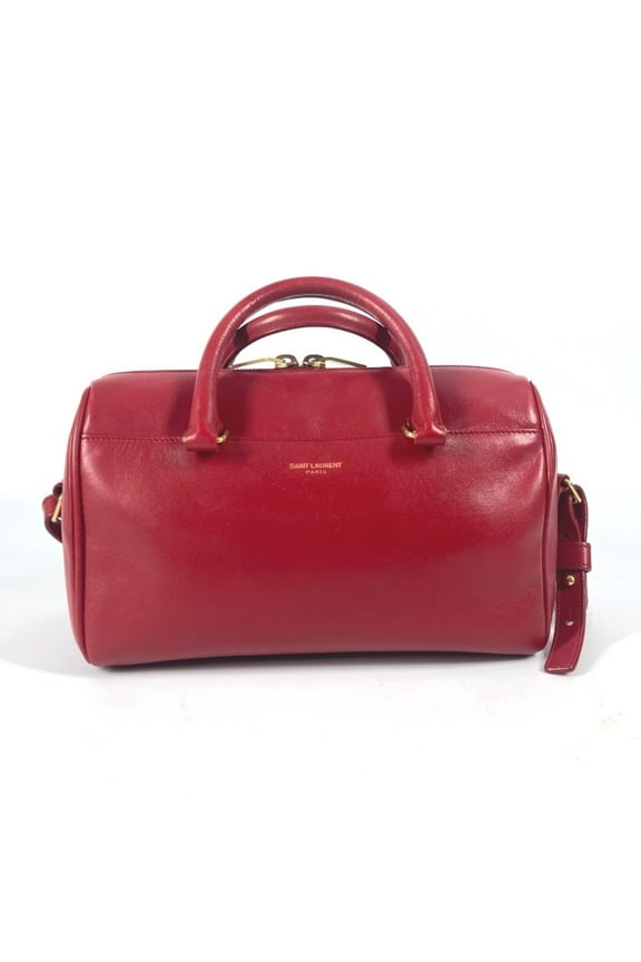 Pre-Owned YVES SAINT LAURENT 330958 Baby Duffle Logo 2WAY Bag Shoulder Crossbody... (Good)