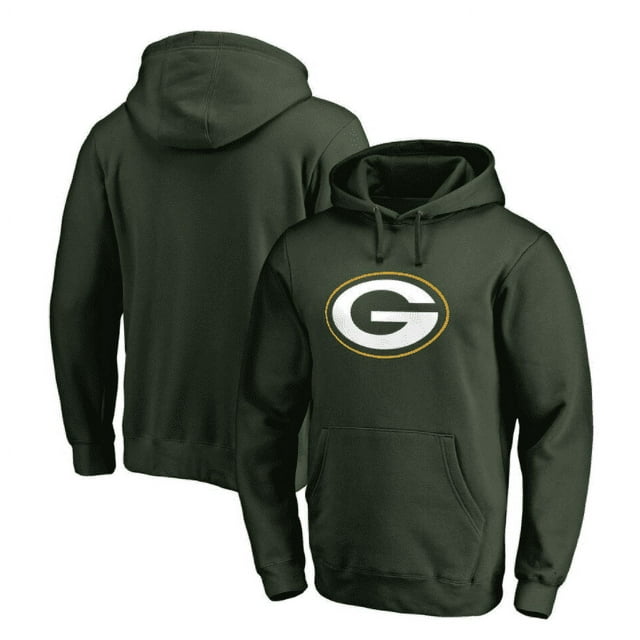 Homme Femme Unisexe Chandail à Capuchon de Football Green Bay Packers RODGERS 12# Adulte Sport Mode Chandail Molletonné