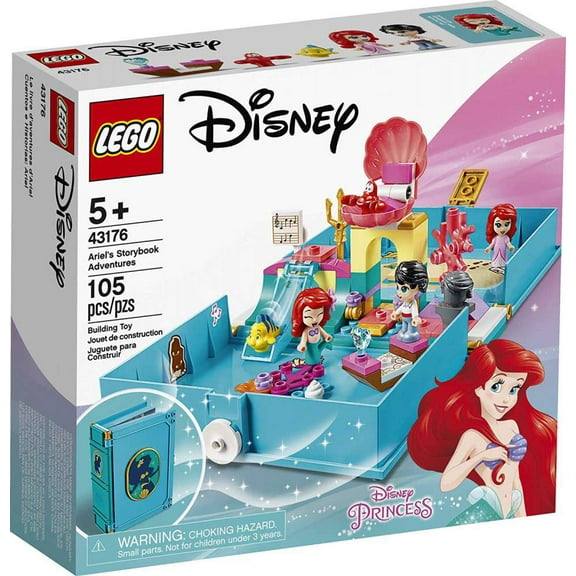 Pre-Owned Disney Princess Ariel's Storybook Adventures Set LEGO 43176