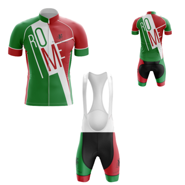 Italy Rome Men's Cycling Kit - XXS