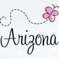 thumbnail image 2 of CafePress - Butterfly Arizona Infant Bodysuit - Baby Light Bodysuit, Size Newborn - 24 Months, 2 of 4