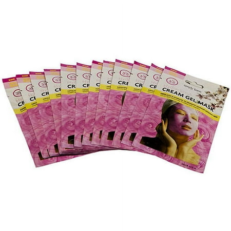 Simply Basic 12pk Hydra-Scrub Cream Gel Mask