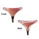 thumbnail image 3 of Balery Makeup Brush on Pink Glitter Tangas de Algodón para Mujer con Estampado – Ropa Interior Sexy, Transpirable, G-string-4X-Large, 3 of 6