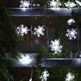 thumbnail image 5 of Guirnalda de luces LED navideñas de 6 m, cortina de luces de hadas, copos de nieve, guirnalda de luces, decoración para el hogar, lámpara de adorno de Año Nuevo, 5 of 5