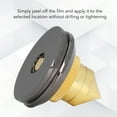 thumbnail image 3 of Speaker Shock Absorber Pads, 4 Set Strong Load Bearing HiFi Speaker Isolation Feet Metal  for Subwoofer for Amplifier, 3 of 7
