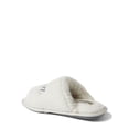 thumbnail image 4 of Dearfoams Womens Louise Embroidered Mom Slide Slipper Gift Set with Scrunchie, 4 of 6