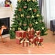thumbnail image 5 of Adornos navideños, cajas de regalo para adornos navideños, cajas de regalo para debajo del árbol de Navidad, accesorios de decoración para ventanas, cajas de regalo decorativas con cabeza apilada, 5 of 6