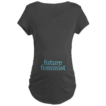 

CafePress - Future Feminist Maternity Dark T Shirt - Maternity Dark T-Shirt