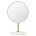 thumbnail image 1 of Portable Makeup Mirror with 3 Color Lights Adjustable Brightness Detachable Base Stepless Dimming 3200-7300K Easy Disassembly Fol, 1 of 10