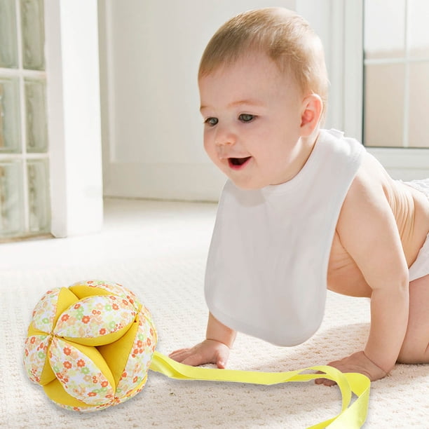 Montessori bebé mano captura de tela bola cuna sonajeros juguete rompecabezas juguetes de peluche Ndcxsfigh libre de BPA