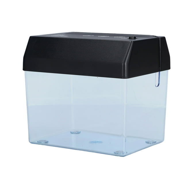 Mini Paper Shredder, Light Weight Wide Application Portable Size Easy Metal Knife Paper Shredder for Office for School for Home