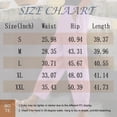 thumbnail image 4 of Laqbezok Women's Cotton Linen Pants, Mid Waist Button Detail Casual Trousers with Pockets, Summer Loose Tapered Pants for Travel Vacation, 4 of 8