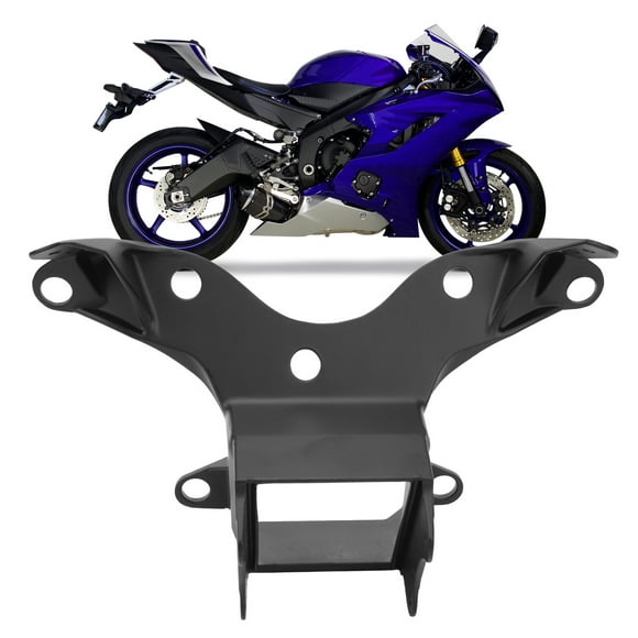 Headlamp Fairing Bracket, Long Use Life Front Upper Fairing Stay Bracket Aluminum Alloy Solid Structure  For YZF R6 2006 To 2007