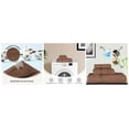 thumbnail image 6 of BNM Egyptian Cotton Luxury 3 Piece Towel Set, Mocha, 6 of 8