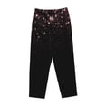 thumbnail image 4 of Daiia Sparkling Pink Night Sky Women's Sleep Pant with Pockets and Drawstring,Pajama Pants-XX-Large, 4 of 9
