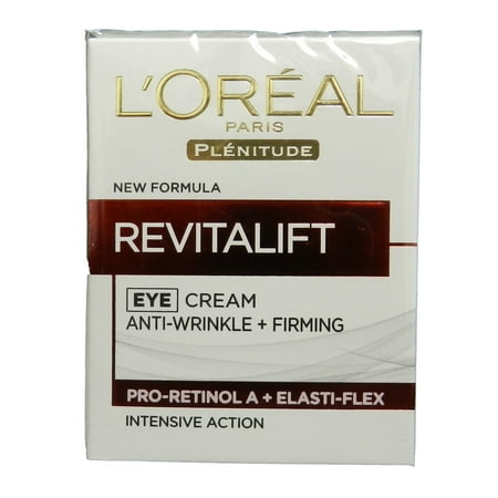 Plénitude Revitalift Crème Contour des Yeux Anti-rides + Fermeté L'Oréal Paris 0,5 oz Crème Contour des Yeux unisexe