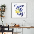 thumbnail image 3 of Stupell Industries Cottage Cursive Squeeze The Day White Framed Giclee Art, 24 x 24, by Lanie Loreth, 3 of 8