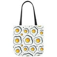 thumbnail image 4 of Yolk'tastic! 13" x 13" Egg Print Tote - Perfect for Everyday Use By Colorful Bucket, 4 of 4