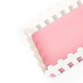 thumbnail image 5 of Plataforma deslizante para casa de hámster, lavable, desmontable, fácil de instalar, plataforma de cerca blanca para hámster de PVC, fondo rosa, 5 of 5