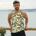 thumbnail image 6 of Salouo Jungle Animals for Men's Tank Tops,Sleeveless Muscle Shirts for Men Quick Dry Workout Tank Top Gym Muscle Tee Fitness Bodybuilding Sleeveless T Shirt-Medium, 6 of 7