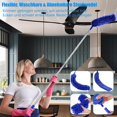 thumbnail image 4 of Dusters for Cleaning, Feather Duster Set, Duster with Extension Pole Up to 100'' - Extendable, Bendable, and Washable for Ceilings, Chandeliers, and Furniture, 4 of 8
