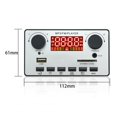 thumbnail image 3 of 12v 80w Amplifier Bass Decoder Board 2x40w Amplifier Stereo Mp3 Decoding Call Recording Motherboard Bluetooth Y10, 3 of 5