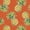Orange, variant on Berkshire Home 100% Polyester 54" Indoor/Outdoor Pineapple Teal Fabric, by the Yard