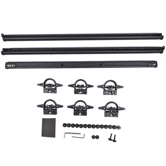 GELUOXI Trail Rail System Tie Down Rails Fits Jeep Gladiator JT Utility OE #: 82215956
