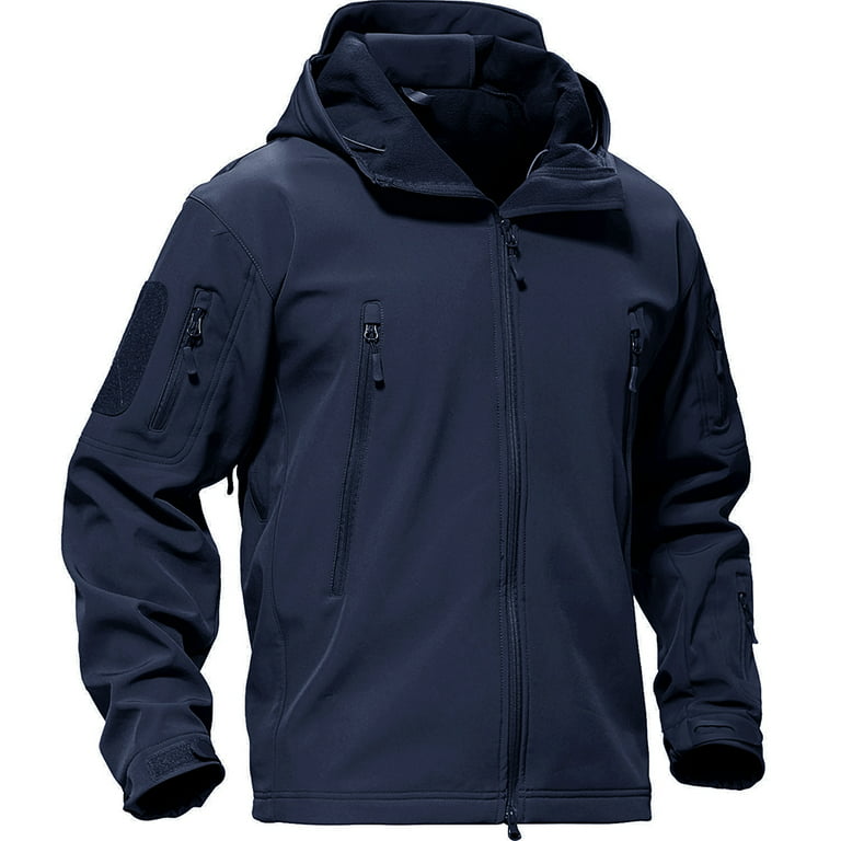 TACVASEN Mens Multi-pocket Hunting Outwear Casual Winter Jacket