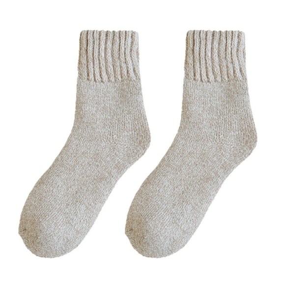 Tiqkatyck Ankle Socks Clearance, Pure Color Warm To Keep Sock Lightweight Athletic Socks Compression Socks for Women Crew Socks for Women No Show Socks Womens Beige One Size