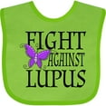 thumbnail image 3 of Inktastic Fight Against Lupus with Butterfly Boys or Girls Baby Bib, 3 of 4