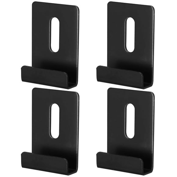 4Pcs Glass Clips Mirror Wall Holder Clips Mirror Glass Mounting Wall Holder Clips for Dresser Mirror