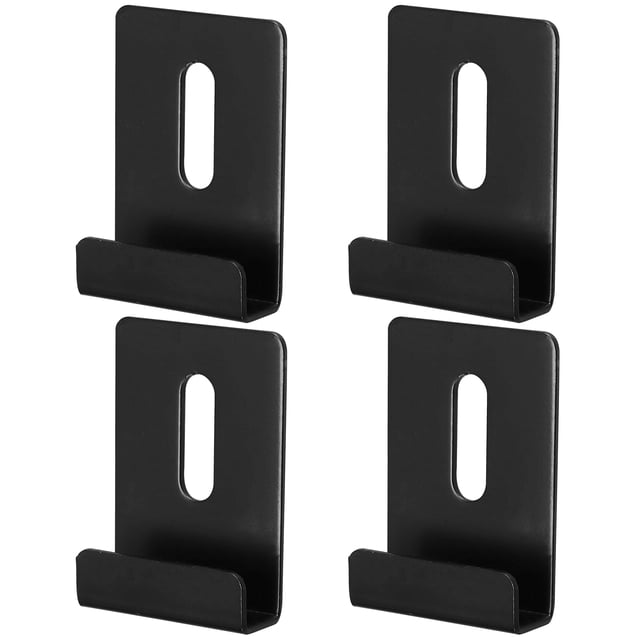 Miangastore 4Pcs Glass Clips Mirror Wall Holder Clips Mirror Glass Mounting Wall Holder Clips for Dresser Mirror