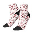 thumbnail image 3 of Salouo Halloween Pattern Unisex Middle Tube Socks,Middle-Finger Knee High Socks Over The Calf Tube Stocking Crew Stockings for Women and Men Tube Socks, 3 of 8