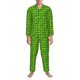 thumbnail image 3 of Balery Corn 4 Pijama para Hombre de Dos Piezas con Manga Larga, Conjunto de Dormir y Descanso Suave con Bolsillos-Large, 3 of 7