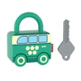 thumbnail image 4 of Niños aprendiendo cerraduras con llaves Habilidad básica Enseñanza Props Cerradura educativa temprana y juguetes clave para autos para favores CUTICAT desbloquea juguetes, 4 of 8