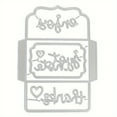 thumbnail image 6 of Die Cuts for Card Making, Ouginx Envelope Metal Cutting Dies DIY Die Cutters Die Stencils for Scrapbooking Photo Album Decorative Embossing DIY Paper Card Valentine's Day, 6 of 8