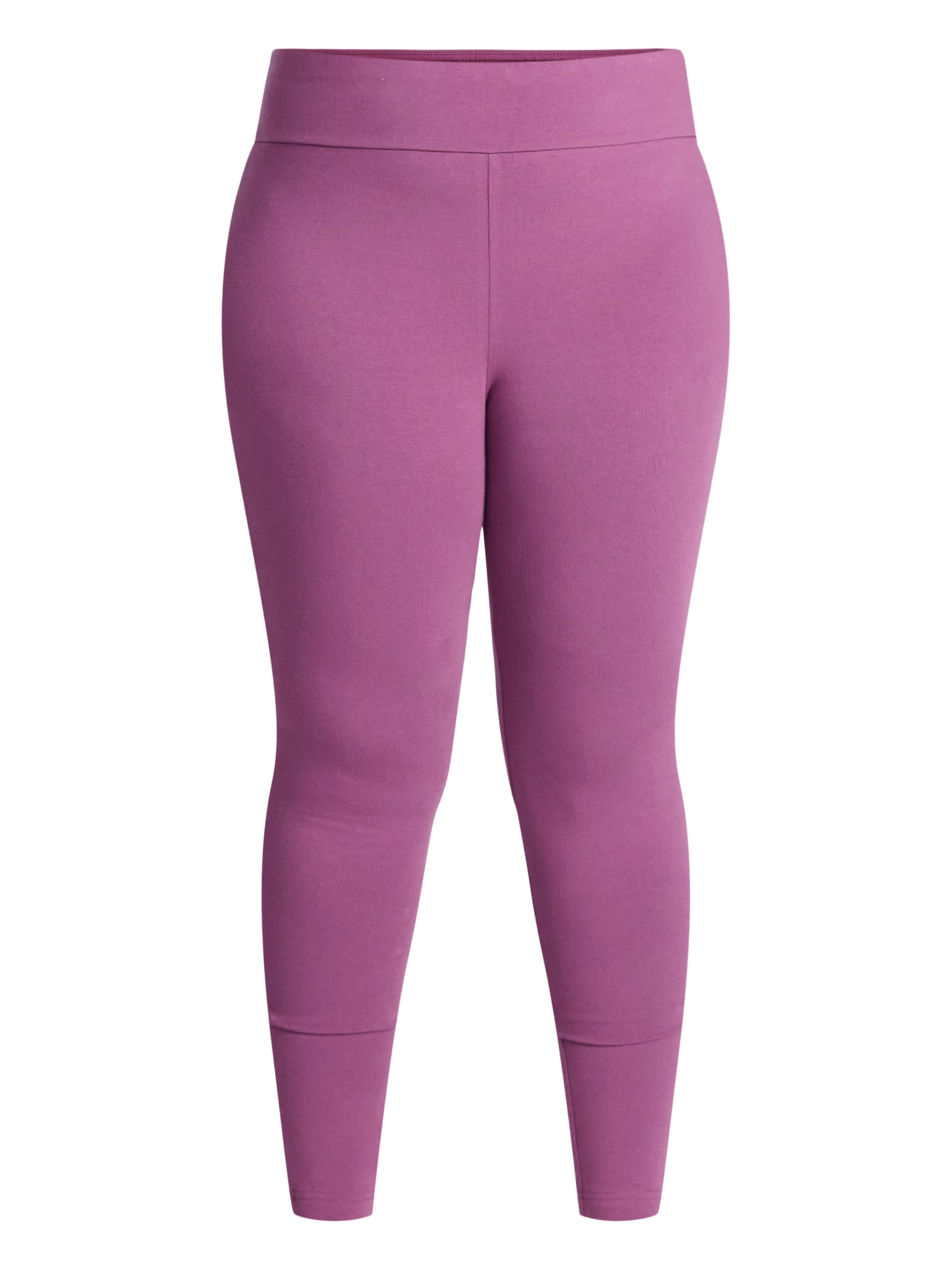 Terra & Sky Women's Plus High Waist Full Length Leggings, Sizes 0X-5X