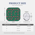 thumbnail image 6 of Goofa Watermelon Pattern 2 Piece Car Windshield Sun Shade Foldable | Front Windshield Shade for Sun, Heat and UV Rays | Sunshade for Car Front Window-Medium, 6 of 7