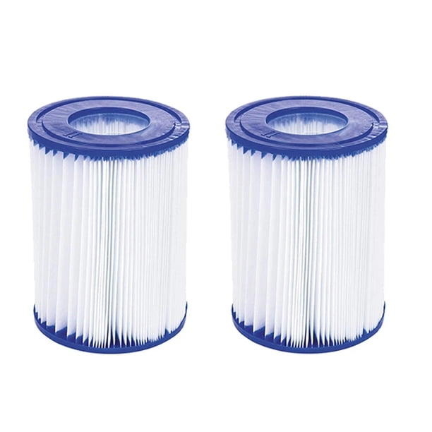 Paquete de 2 filtros de piscina compatibles con cartucho tipo II, filtro de repuesto para jacuzzis Compatible con bomba de filtro