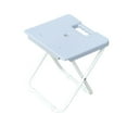 thumbnail image 1 of Tabres de taburete plegable Asiento de asiento de taburetes Silla de pesca de asiento portátil para el asiento portátil para el baño de picnic Uso del Gris, 1 of 8