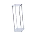 thumbnail image 4 of Acrylic Vases Wedding Centerpieces Geometric Flower Stands Decorations Rectangular Column Flower Stands for Wedding Shelf 80cm x 20cm, 4 of 8