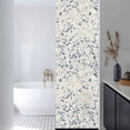 thumbnail image 3 of Blue Botanical Window Privacy Film, Farmhouse Spring Summer Plant Static Cling UV Sun Blocking Heat Control Window Tint Day and Night, Non-Adhesive One Way Windows Privacy Cover 17.7''x78.7'', 3 of 7