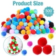 thumbnail image 2 of Poen 10000 pompones multicolores para manualidades, 10 cm, 2 of 6
