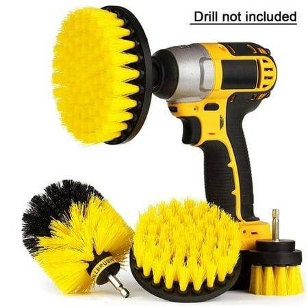 

3PCS Bathroom Brush Wall Floor Scrub BathTub Shower Tile Cleaning Tool US